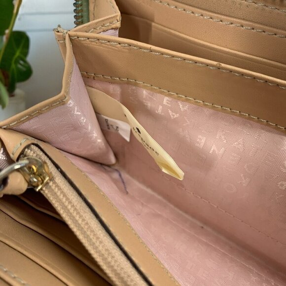 Kate Spade Wellesley Neda Wallet Large Zip Mint Mojito Green Leather WLRU-1153 - Picture 13 of 15